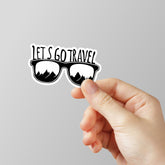 Travel 10 Laptop Sticker